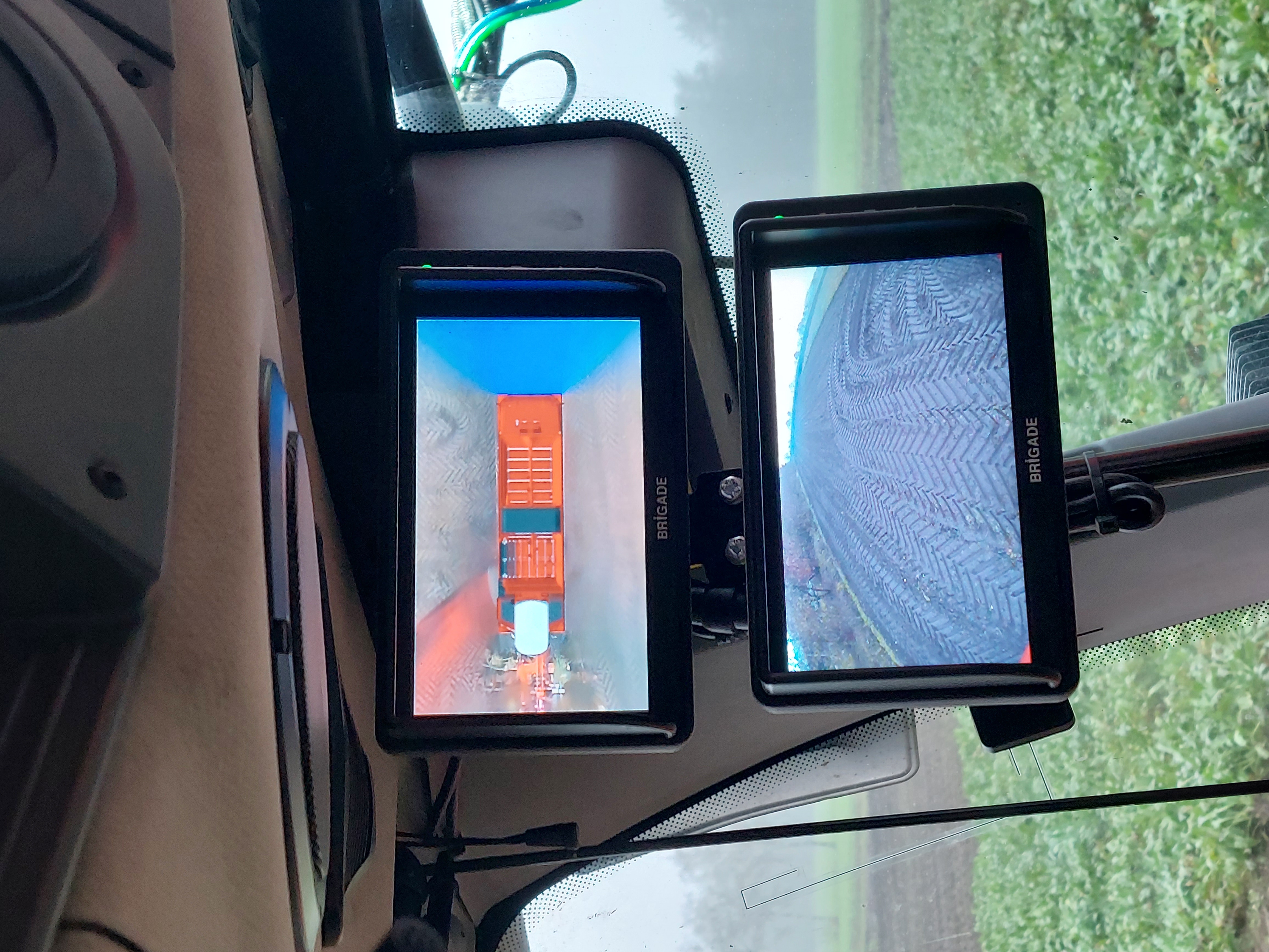 360 graden zicht vanuit de cabine