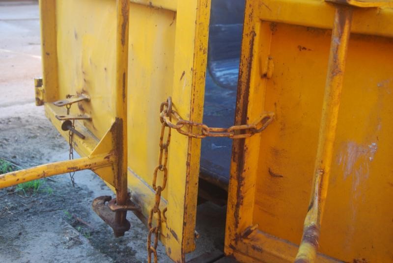 Kettingbeveiliging tegen opslaan van containerdeuren