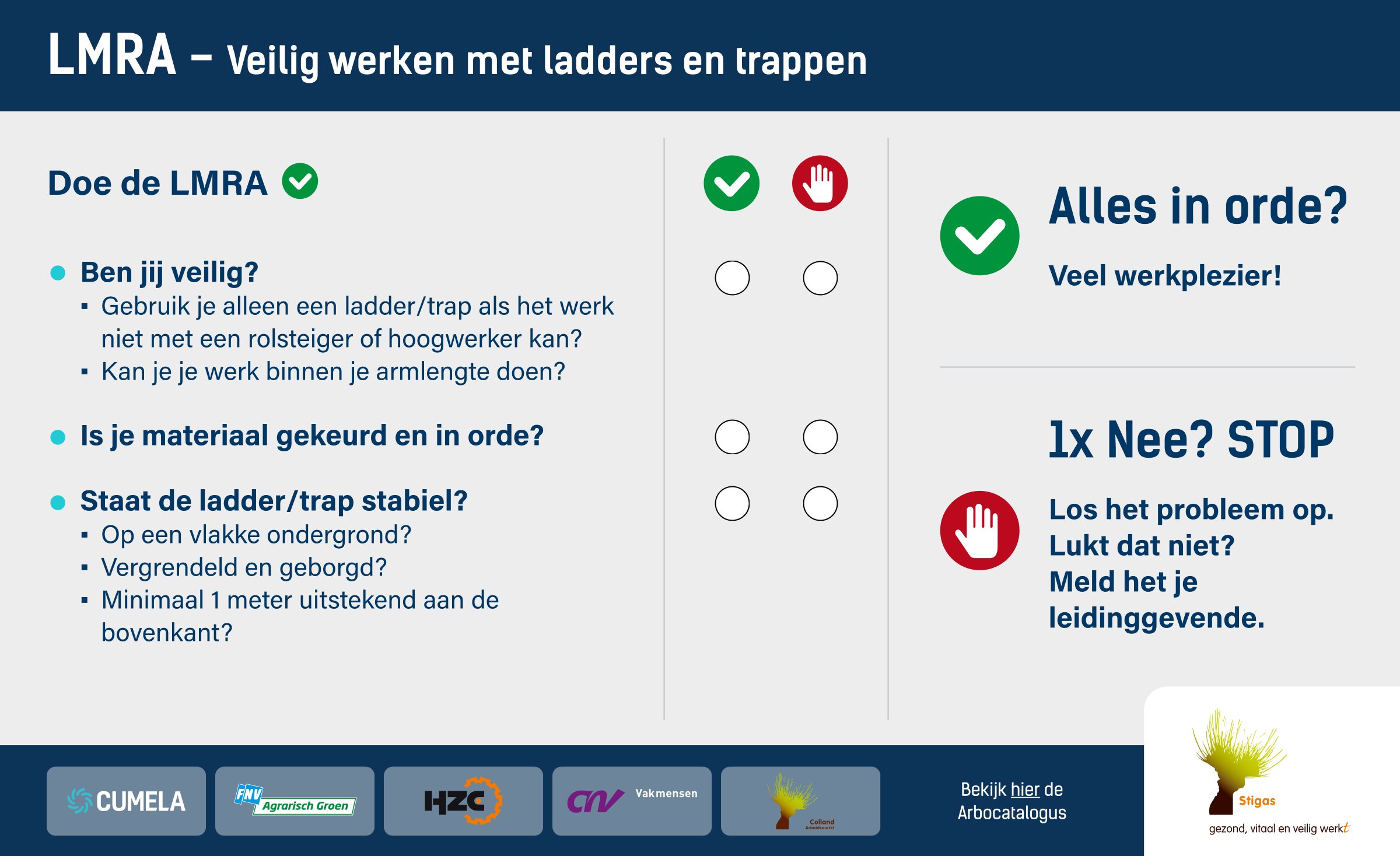 LMRA Veilig werken met ladders en trappen